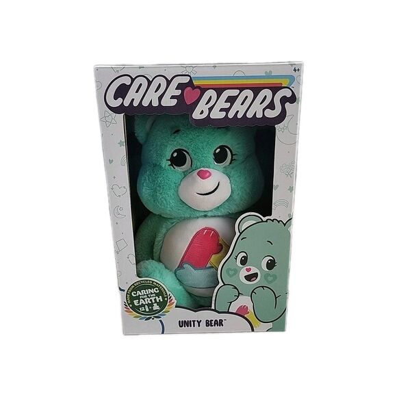 Care Bears Unity Bear 14" Plush 2023 Basic Fun Cloudco Limited NIB - Picture 1 of 6